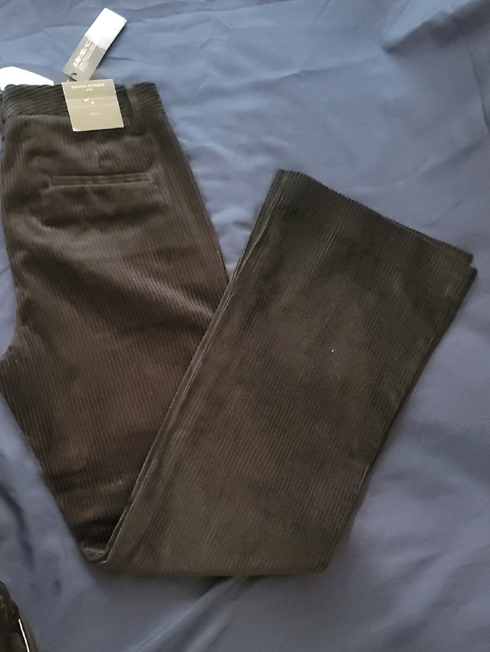 Banana Republic Women Black Corduroy Pants